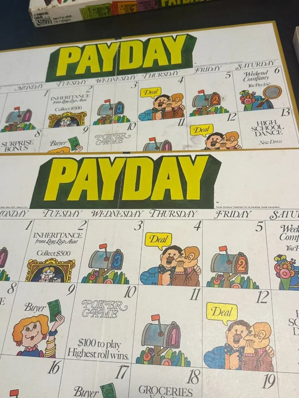 Vintage‎ Board Game Lot (3) Careers 1992, Pay Day 1975 & Organized Crime 1974